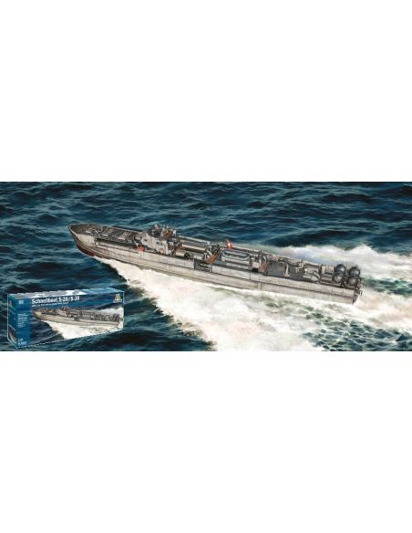 ITALERI IT5625 SCHNELLBOOT S-26/S-38 KIT 1:35 Modellino