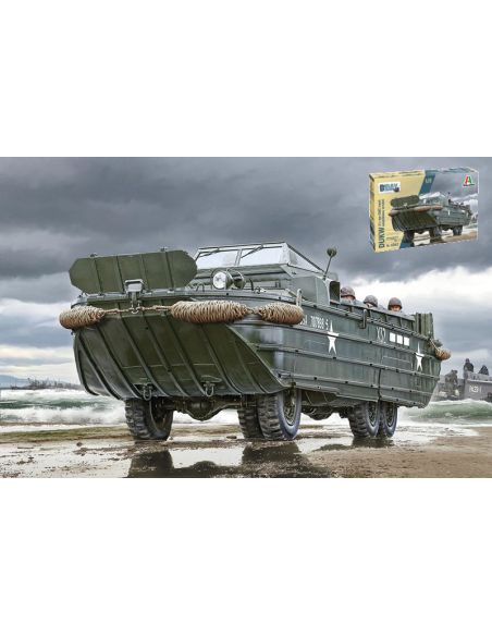 ITALERI IT6392 AMPHIBIOUS TRUCK D-DAY 80th ANNIVERSARY KIT 1:35 Modellino