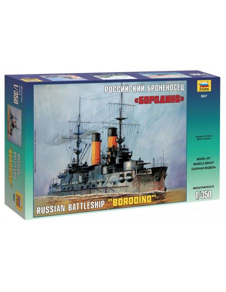 ZVEZDA Z9027 RUSSIAN BATTLESHIP  BORODINO  KIT Modellino