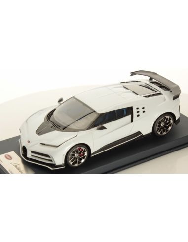 LOOKSMART LS18025A BUGATTI CENTODIECI PRODUCTION VERSION QUARTZ WHITE 1:18 Modellino