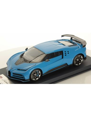LOOKSMART LS18025D BUGATTI CENTODIECI PRODUCTION VERSION AGILE BLUE 1:18 Modellino