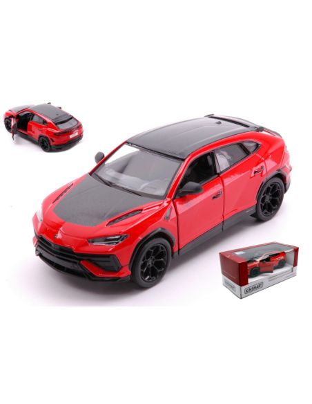 KINSMART KT5447WR LAMBORGHINI URUS RED BOX 1:32 Modellino