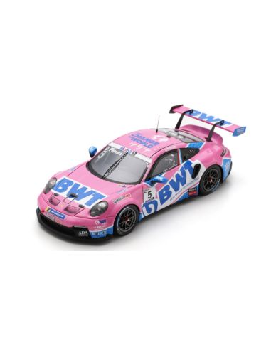 SPARK MODEL S5232 PORSCHE 911 GT3 N.5 PORSCHE SUPERCUP CHAMPION DYLAN PEREIRA 1:43 Modellino