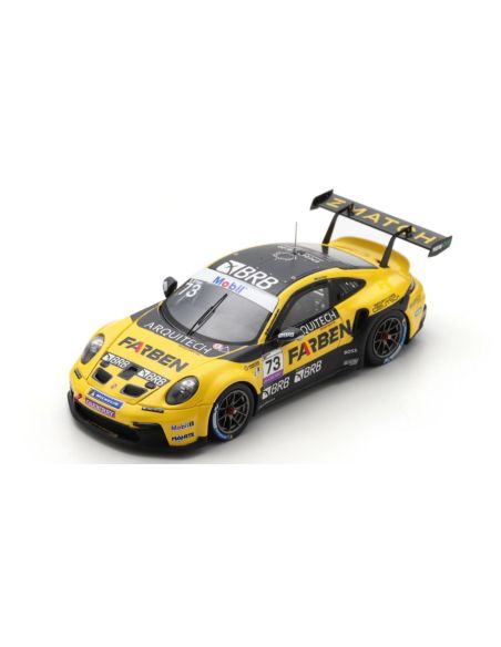 SPARK MODEL S5235 PORSCHE 911 GT3 N.73 PORSCHE CARRERA CUP BRAZIL CHAMP.2022 E.ELIAS 1:43 Modellino