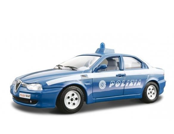 Bburago BU25044 ALFA ROMEO 156 POLIZIA KIT 1:24 Modellino