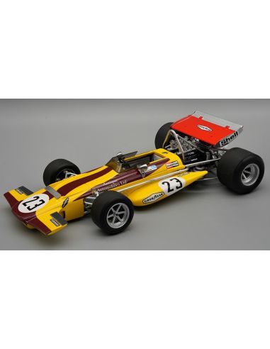 TECNOMODEL TMD18216C MARCH 701 N.23 MONACO GP 1970 R.PETERSON 1:18 Modellino