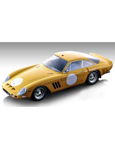 TECNOMODEL TMD1890E FERRARI 330 LMB YELLOW PRESS VERSION 1963 1:18 Modellino