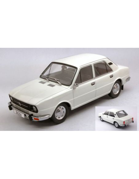 TRIPLE 9 T9-1800271 SKODA 105L 1976 WHITE 1:18 Modellino