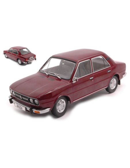 TRIPLE 9 T9-1800275 SKODA 120LS 1979 RED 1:18 Modellino