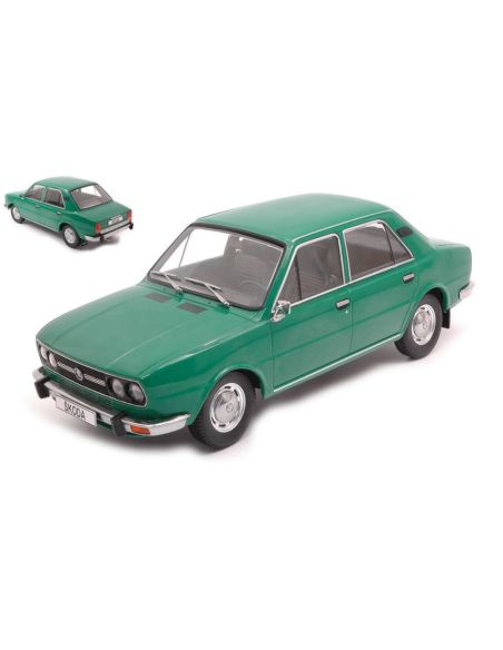 TRIPLE 9 T9-1800277 SKODA 120LS 1979 GREEN 1:18 Modellino