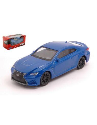 WELLY WE39556A LEXUS RC F BLUE 1:43 Modellino