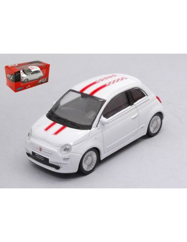 WELLY WE39556G 500 2007 WHITE W/DECO RED 1:43 Modellino