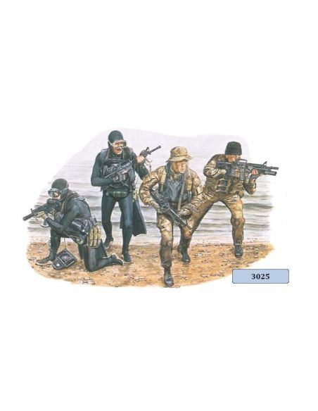 DRAGON D3025 US NAVY SEALS TEAM III KIT 1:35 Modellino