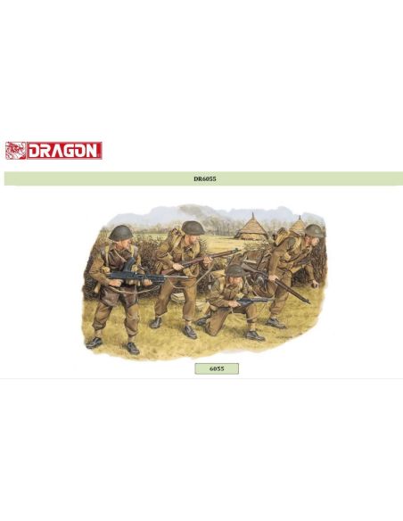 DRAGON D6055 COMMOWEALTH TROOPS KIT 1:35 Modellino