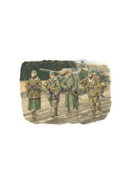 DRAGON D6115 FIGURE 352nd VOLKSGREN KIT 1:35 Modellino