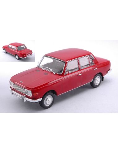 WHITEBOX WB124108 WARTBURG 353 DARK RED 1:24 Modellino