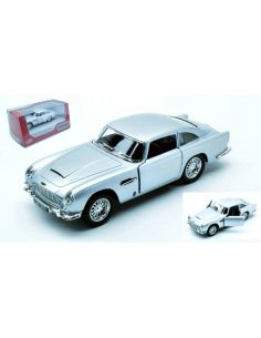 KINSMART KT5406WS ASTON MARTIN DB5 SILVER cm 12 BOX...