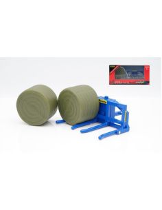 BRITAINS LC43265 FLEMING DOUBLE BALE LIFTER 1:32 Modellino
