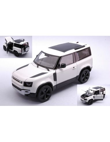 WELLY WE24110W LAND ROVER DEFENDER WHITE 1:24 Modellino