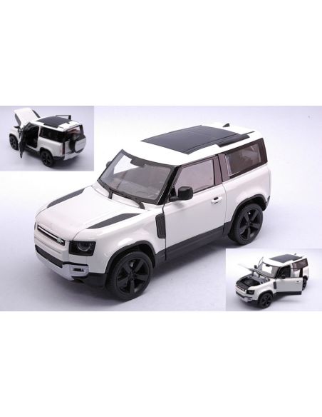 WELLY WE24110W LAND ROVER DEFENDER WHITE 1:24 Modellino