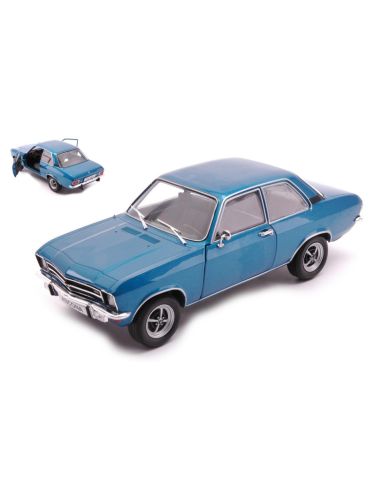 WHITEBOX WB124115 OPEL ASCONA A 1.9 SR METALLIC BLUE 1:24 Modellino