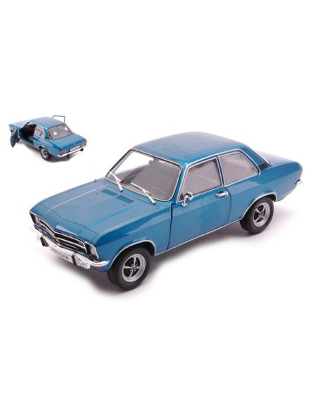 WHITEBOX WB124115 OPEL ASCONA A 1.9 SR METALLIC BLUE 1:24 Modellino