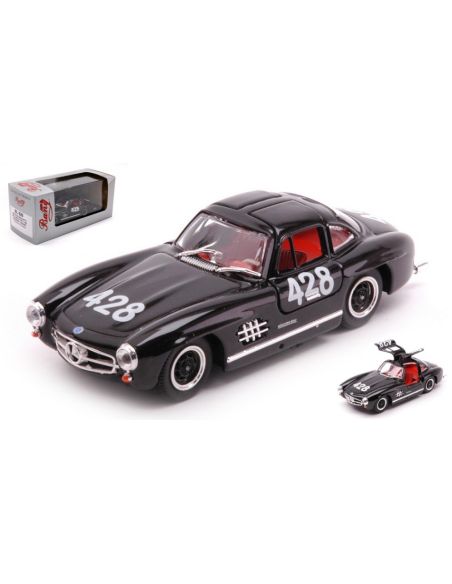 BANG BGBL520 MERCEDES 300 SL N.428 2nd CLASS MILLE MIGLIA 1955 GENDEBIEN-WASHER 1:43 Modellino