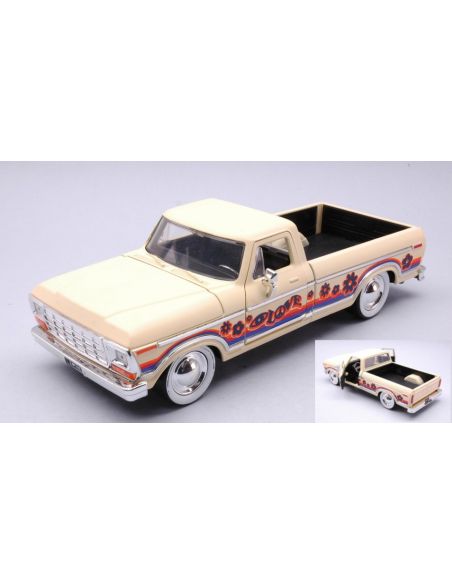 JADA TOYS JADA31609 FORD F-150 1979 I LOVE THE 70s CREME 1:24 Modellino