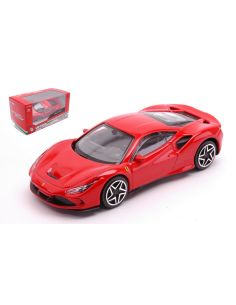 BBURAGO BU36054 FERRARI F8 TRIBUTO RED 1:43 Modellino