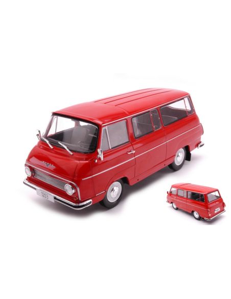 WHITEBOX WB124122 SKODA 1203 RED 1:24 Modellino