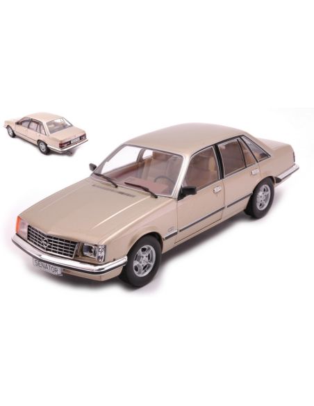 WHITEBOX WB124125 OPEL SENATOR A1 MET.BEIGE 1:24 Modellino