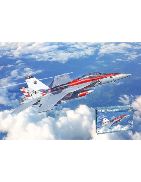 ITALERI IT2823 F/A-18F SUPER HORNET U.S. NAVY SPECIAL COLOURS KIT 1:48 Modellino