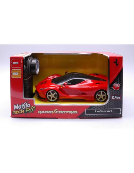 MAISTO MI81530R FERRARI LA FERRARI RADIOCOMANDO 1:24 Modellino