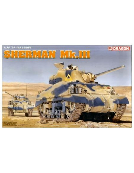 DRAGON D6313 SHERMAN MK.III KIT 1:35 Modellino