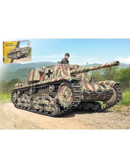 ITALERI IT6584 SEMOVENTE M42 DA 75/34 KIT 1:35 Modellino