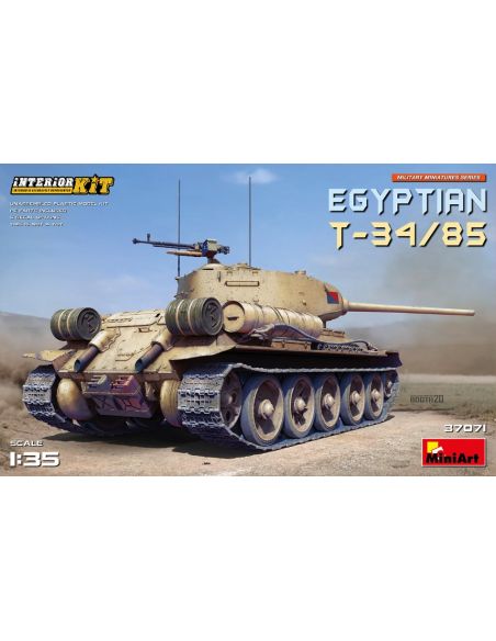 MINIART MIN37071 EGYPTIAN T-34-85 INTERIOR KIT 1:35 Modellino