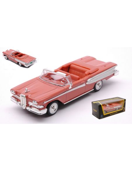 LUCKY DIE CAST LDC94222BB EDSEL CITATION 1958 ROAD SIGNATURE BUCKSKIN BROWN 1:43 Modellino