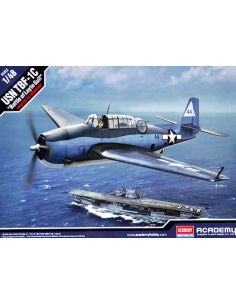 ACADEMY ACD12340 USN TBF-1C BATTLE OF LEYTE GULF KIT 1:48...