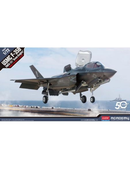 ACADEMY ACD12569 USMC F-35B VMFA-121 GREEN KNIGHTS KIT 1:72 Modellino