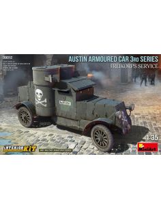 MINIART MIN39012 AUSTIN ARMOURED CAR 3rd SERIES FREIKORPS...