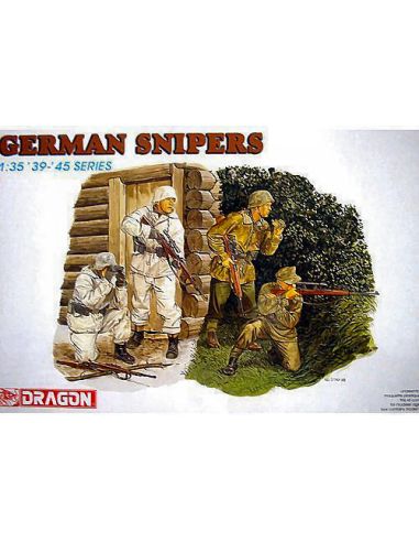 DRAGON D6093 GERMAN SNIPERS KIT 1:35 Modellino