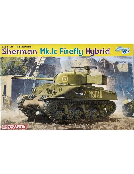 DRAGON D6228 SHERMAN MK IC FIREFLY HYBR.KIT 1:35 Modellino