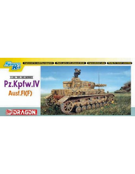 DRAGON D6315 PZ KPFW IV AUSF F-1 SMART KIT 1:35 Modellino