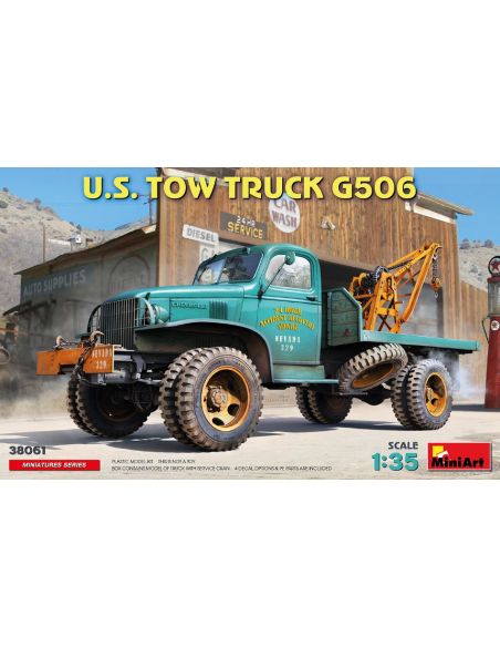 MINIART MIN38061 U.S.TOW TRUCK G506 KIT 1:35 Modellino