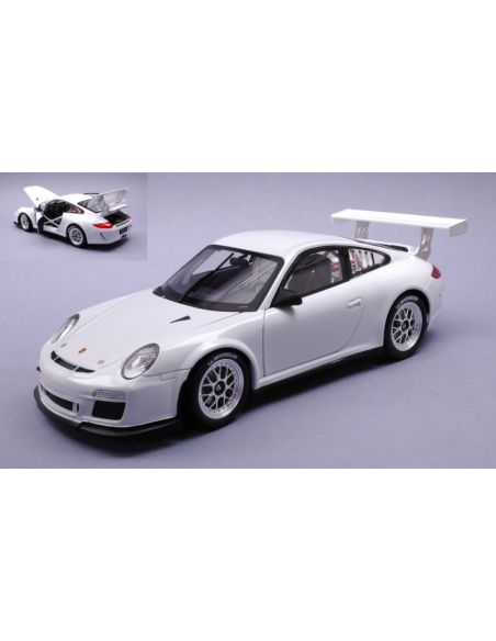 WELLY WE18033W PORSCHE 911 GT3 CUP STREET VERSION WHITE 1:18 Modellino