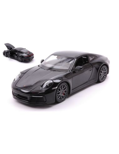 WELLY WE24099BK PORSCHE 911 CARRERA 4S BLACK 1:24 Modellino