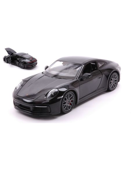 WELLY WE24099BK PORSCHE 911 CARRERA 4S BLACK 1:24 Modellino