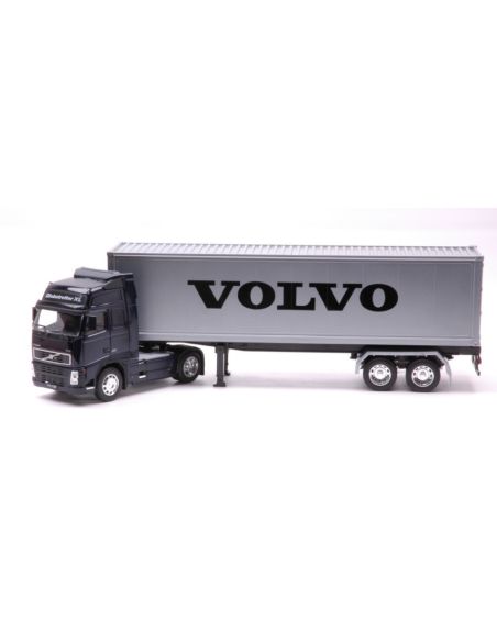 WELLY WE32631 VOLVO FH12 WITH BOX WAGON-TRAILER 1:32 Modellino