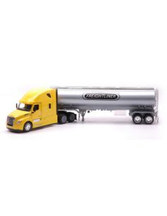 WELLY WE32697W FREIGHTLINER CASCADIA YELLOW OIL TANKER...