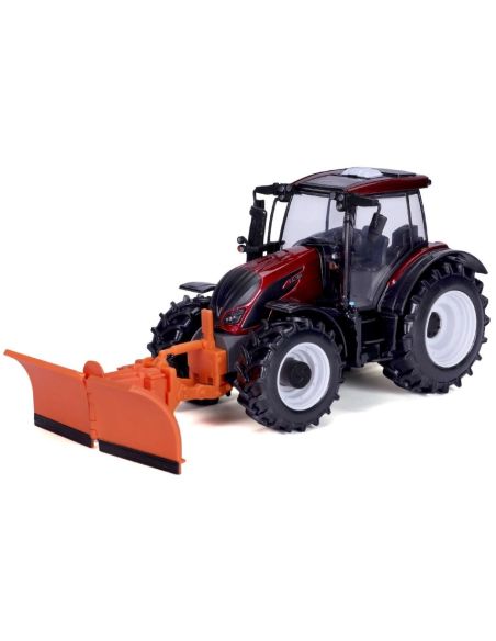 BBURAGO BU44084 TRATTORE VALTRA N174 CON SPARTINEVE 1:32 Modellino